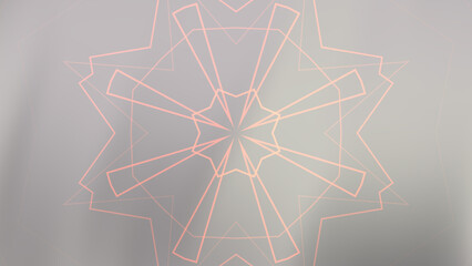 Elegant geometric background with abstract shapes and light pink lines