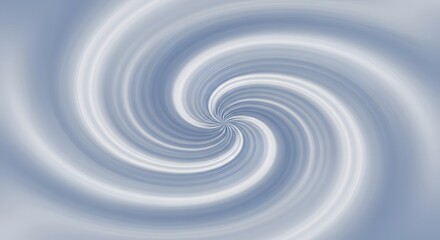 Obraz premium Abstract Swirling Vortex Blue and White Spiral Design