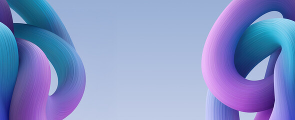 Colorful Abstract Swirls Create Dynamic Background Design