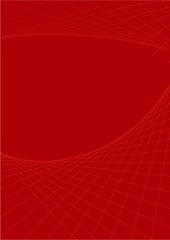 abstract red background with lines