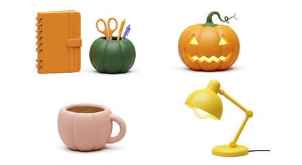 Assortment of home and office items