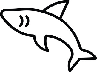 Obraz premium shark vector illustration