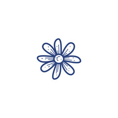 Flower graphic design illustration