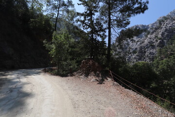 road in the mountains Göynük Canyon