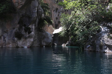river the mountains Göynük Canyon