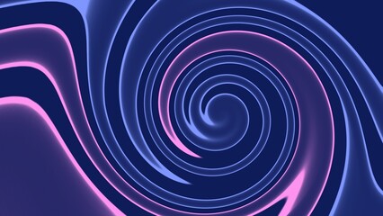 Abstract Swirls of Color: A mesmerizing display of vibrant abstract art, with swirling lines of neon blue and pink create a visually striking experience. evoking a sense of motion and mystery.