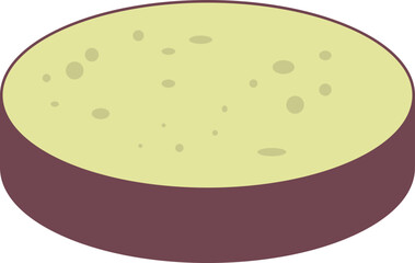 Rondelle d'aubergine