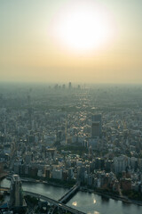 City views showcasing modern Japanese architecture