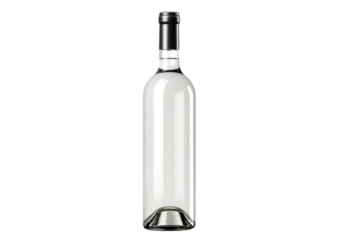 white bottle isolated on white or transparent png