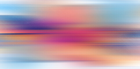 Pink - blue - purple gradient abstract background, with line textures and geometric blurry forms,...