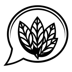 vector leaf icon