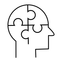 Artificial intelligence vector icon