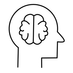 Artificial intelligence vector icon