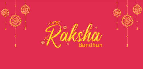 vector illustration of Rakhi background for Indian festival Raksha bandhan celebration