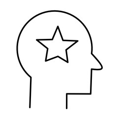 Artificial intelligence vector icon