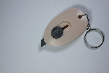 cater with a modern shape and can be used as a key chain