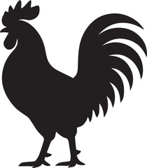 Rooster Silhouette