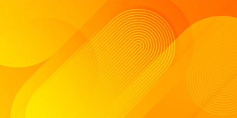 Modern simple orange geometric design. Minimal shapes. abstract background