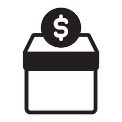 purchasing glyph icon