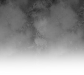 realistic fog smoke cloud texture overlay isolated on transparent background