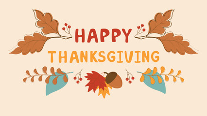 Happy Thanksgiving background