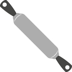 Vector icon of a rolling pin.