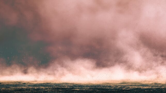 Soft dust haze texture for nostalgic atmosphere