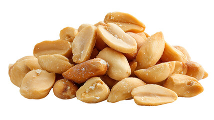 Fototapeta premium Roasted peanuts delicious snack food pile