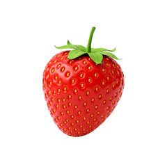 Luscious Red Strawberry: A Close-Up View of Nature's Sweetness