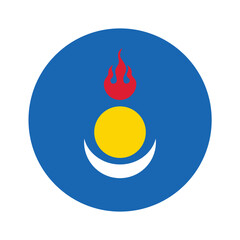Flag of Neimenggu Inner Mongolian People's Party