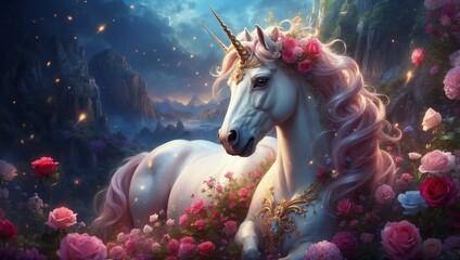 Graceful Majesty of the Magical Unicorn

