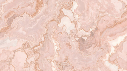 Fototapeta premium Pink Marble Gold Veins, Abstract Stone Texture, Luxury Background Pattern