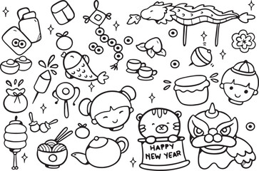 Science and Education Doodle Vector, Students, Books, Lab Tools, Atom, Microscope, Pencil, Transparent Background