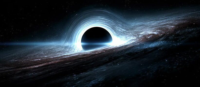 Super massive black hole astronomy star