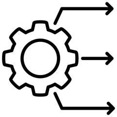 Resource Allocation Icon