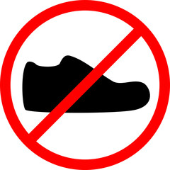 no shoes allowed. no shoes. A sign that says please remove your shoes