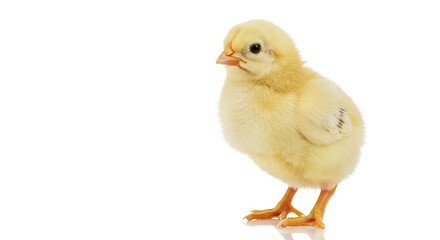 Obraz premium Adorable Fluffy Baby Chick