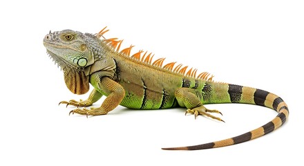 Green Iguana Lizard Reptile Profile