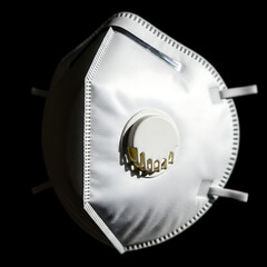 Protective N95 Respirator Mask Safety and Breathing Comfort