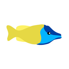 Tropical fish vector illustration