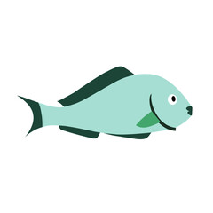 Tropical fish vector illustration