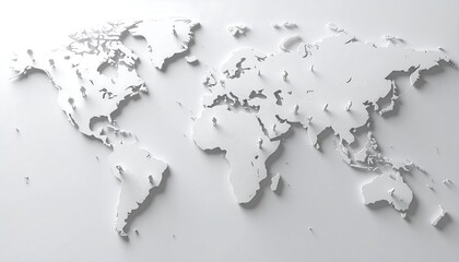 UN role in peace, diverse people, large map illustration