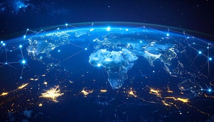 Global collaboration, information sharing, digital world art