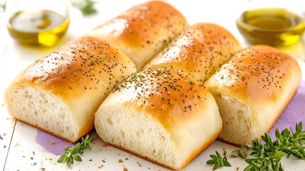 Delicious Homemade Herb and Poppy Seed Rolls