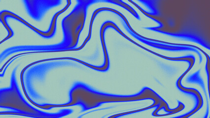 Gradient noise texture with Abstract Fluid Swirl with Blue and Brown Tones