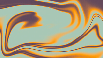 Gradient Abstract Liquid Swirl with Orange and Purple Hues