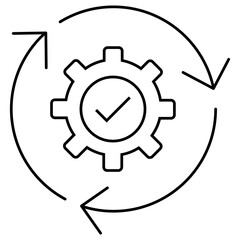 Agile Cycle icon, Driving Innovation Through the Agile Cycle, Adaptive Progress Mastering the Agile Development Loop