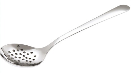 Stainless steel slotted spoon