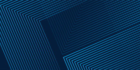 Dark blue background. Modern line stripes curve abstract presentation background. Luxury paper cut background. Abstract decoration, golden pattern, halftone gradients. Eps10