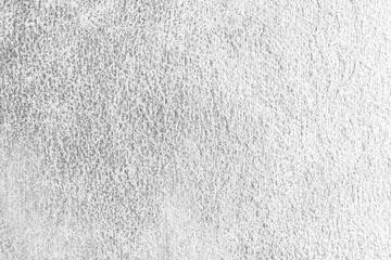 Close up, macro structure of white suede fabric with abstract embossed shabby, messy texture. Upholstery, decorative cloth structure, canvas for home decor. Background, backdrop, wallpaper.